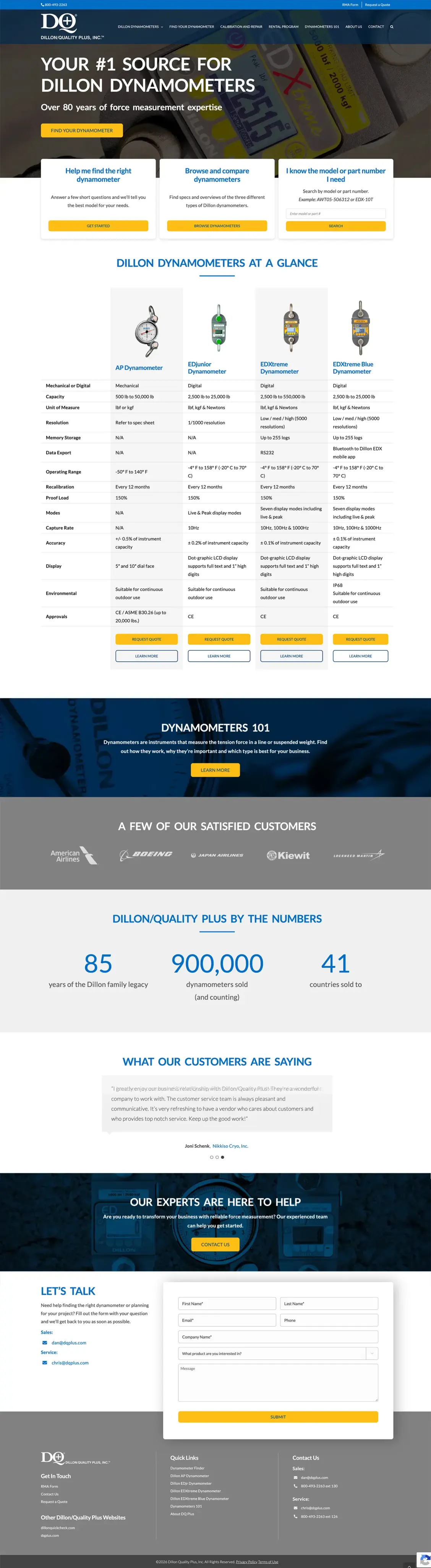 Dillon Homepage